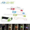 3 Light Modes 100% Brightness Fast Flash and Slow Flash Safety Reflective Belt Arm Strap Night Running LED Armband Lights